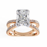 Senna (Radiant) Diamond Engagement Ring