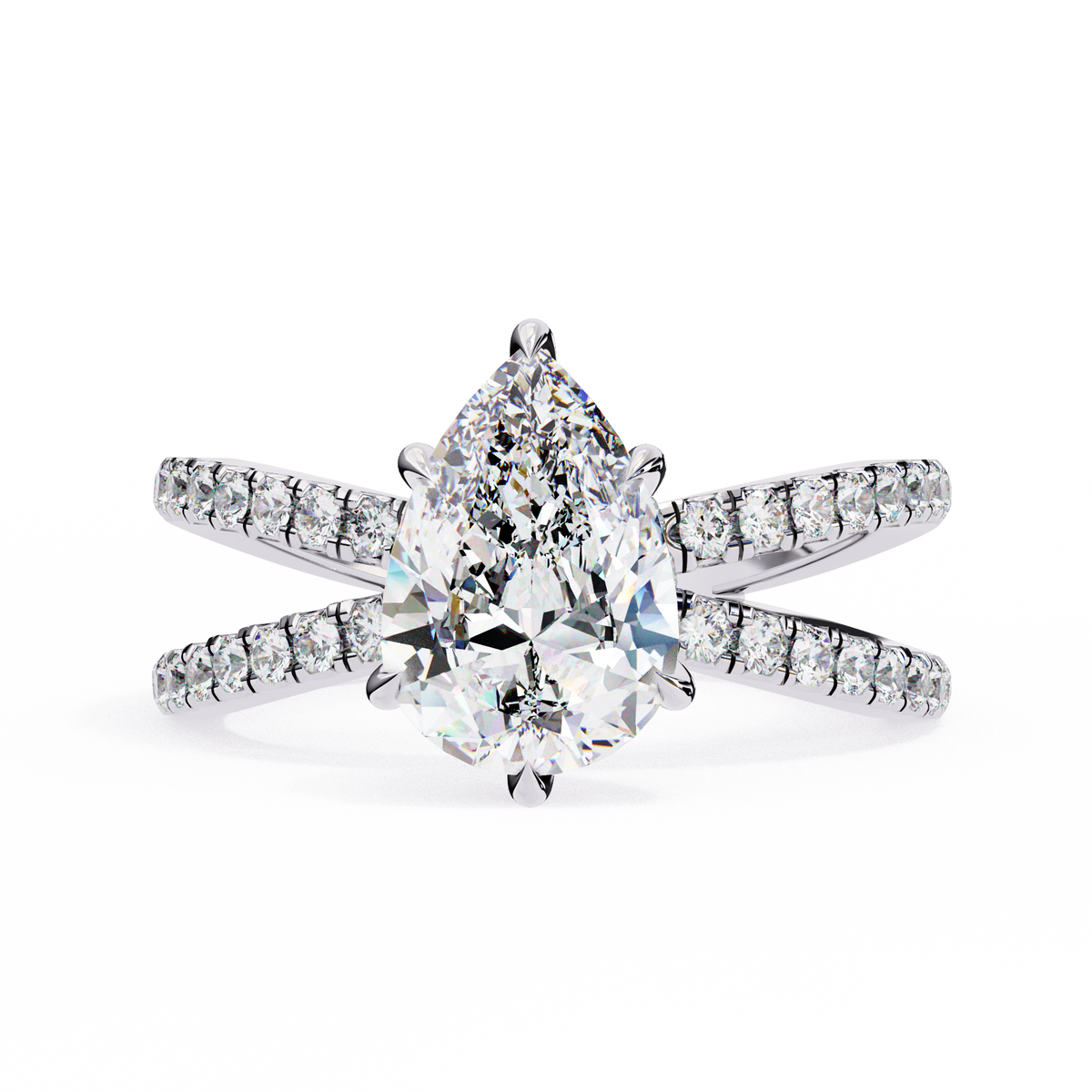 Senna (Pear) Diamond Engagement Ring