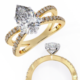 Senna (Pear) Diamond Engagement Ring