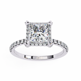 Riverstone (Princess) Diamond Engagement Ring