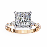 Rain (Princess) Diamond Engagement Ring