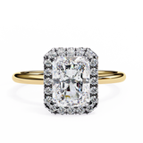 Rosalind (Cushion Square) Diamond Engagement Ring