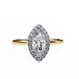 Rosalind (Marquise) Diamond Engagement Ring