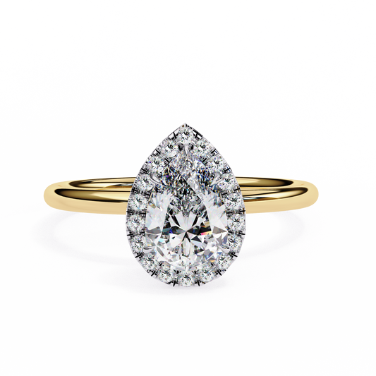 Rosalind (Pear) Diamond Engagement Ring