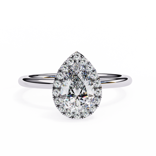 Rosalind (Pear) Diamond Engagement Ring