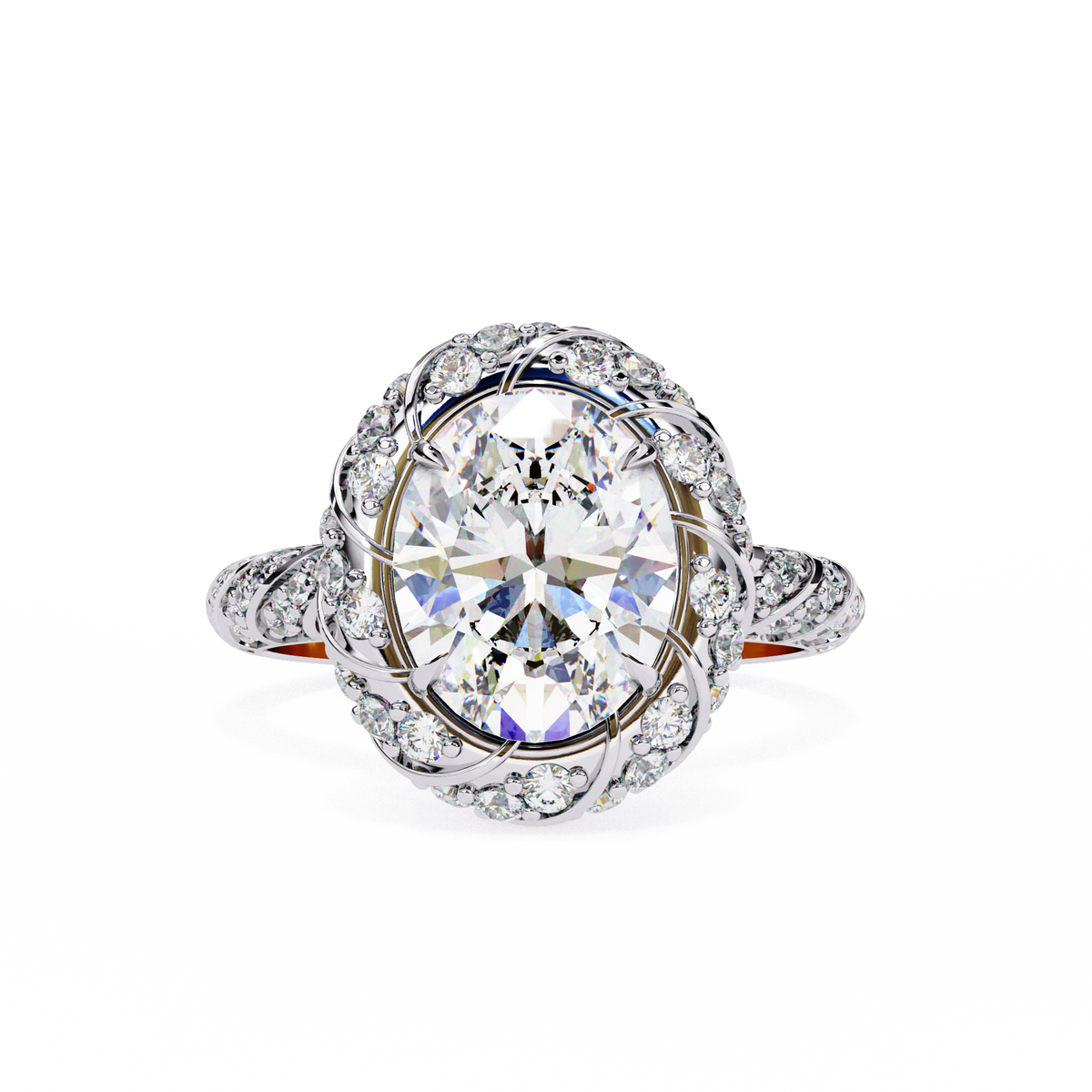 Victoria (Oval) Diamond Engagement Ring