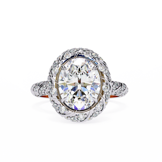 Victoria (Oval) Diamond Engagement Ring