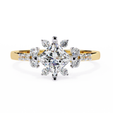 Thalia (Round-Pear) Diamond Engagement Ring