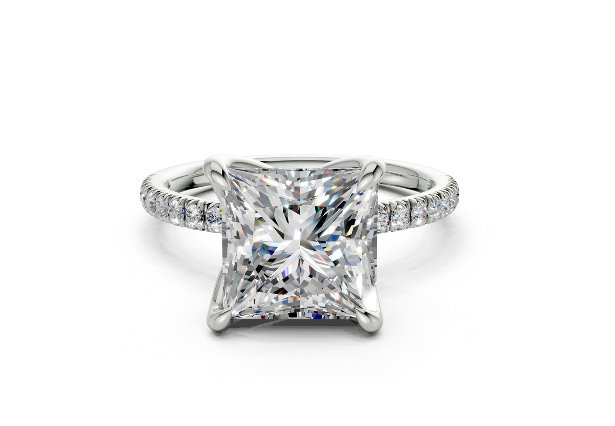 Calla Princess Engagement Ring