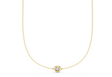 Tranquil Diamond  Necklace ( 0.21 Carat Total Wt. Size-18 Inch)