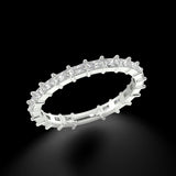 Petite Greenwich Radiant Eternity Bands