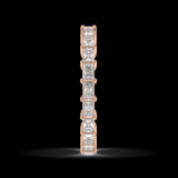 Petite Greenwich Radiant Eternity Bands