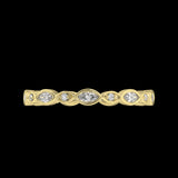 Petite Lex Marquise & Round Eternity Bands