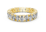 Petite Melrose Pear Classic Eternity Bands