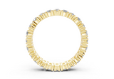 Petite Melrose Pear Classic Eternity Bands