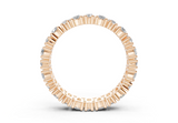 Petite Melrose Pear Classic Eternity Bands 2½ Carat Total Wt.