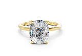 Valen Elongated Cushion Diamond Engagement Ring