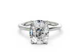 Valen Elongated Cushion Diamond Engagement Ring