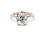 Valen Elongated Cushion Diamond Engagement Ring