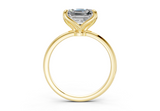 Calista Asscher Diamond Engagement Ring