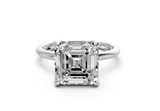 Calista Asscher Diamond Engagement Ring