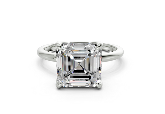 Carys Asscher Diamond Engagement Ring