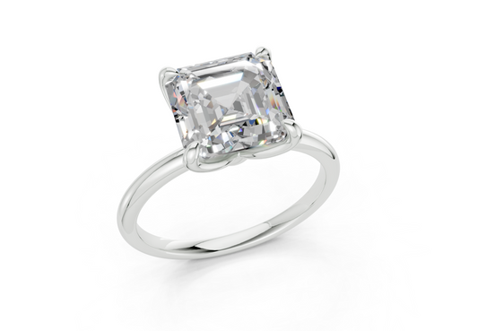 Carys Asscher Diamond Engagement Ring