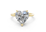 Liana Heart Diamond Engagement Ring