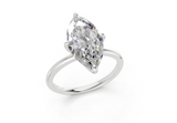 Estelle Marquise Diamond Engagement Ring