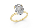 Zaya Oval Diamond Engagement Ring