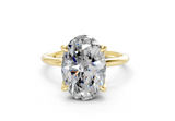 Valen Oval Diamond Engagement Ring