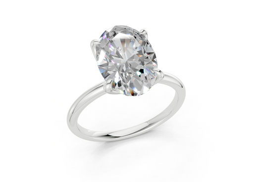 Naya Oval Diamond Engagement Ring