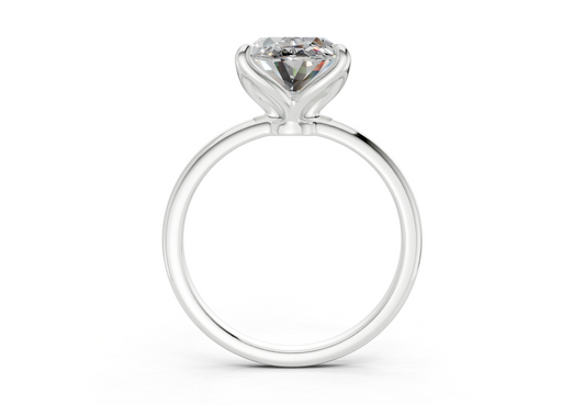 Estelle Oval Diamond Engagement Ring