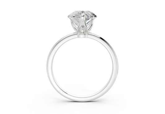 Zaya Pear Diamond Engagement Ring