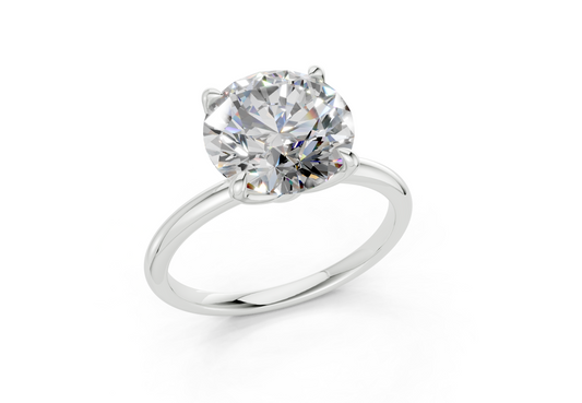 Carys Round Diamond Engagement Ring