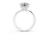 Estelle Round Diamond Engagement Ring