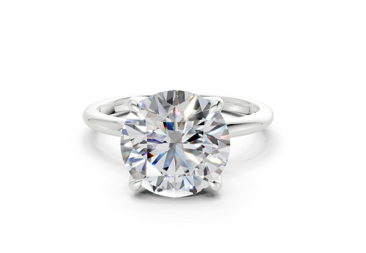 Valen Round Diamond Engagement Ring