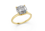 Naya Cushion Square Diamond Engagement Ring