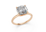 Liana Cushion Square Diamond Engagement Ring