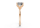 Estelle Cushion Square Diamond Engagement Ring