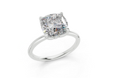 Liana Cushion Square Diamond Engagement Ring