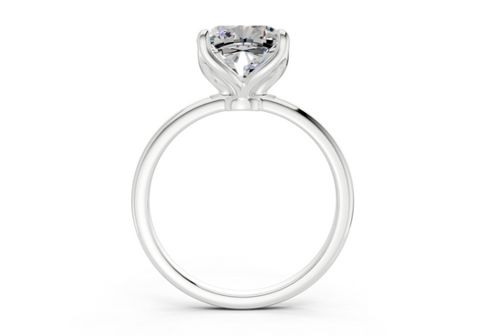 Zaya Cushion Square Diamond Engagement Ring