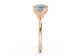 Estelle Radiant Square Diamond Engagement Ring