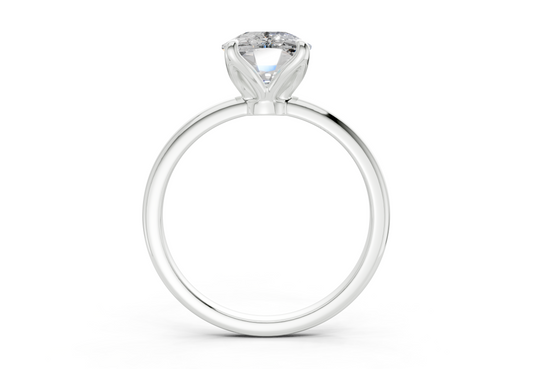 Valen Elongated Cushion Diamond Engagement Ring