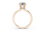 Ines Elongated Cushion Diamond Engagement Ring