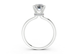 Ines Elongated Cushion Diamond Engagement Ring