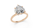 Ines Heart Diamond Engagement Ring