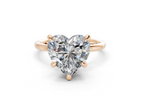 Ines Heart Diamond Engagement Ring