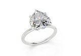 Ines Heart Diamond Engagement Ring