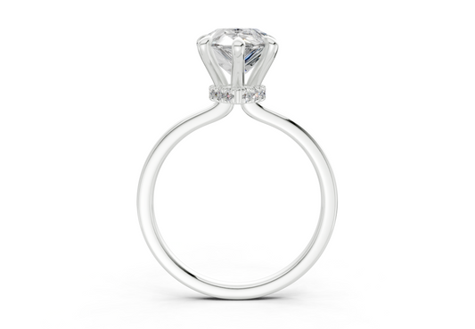 Ines Pear Diamond Engagement Ring